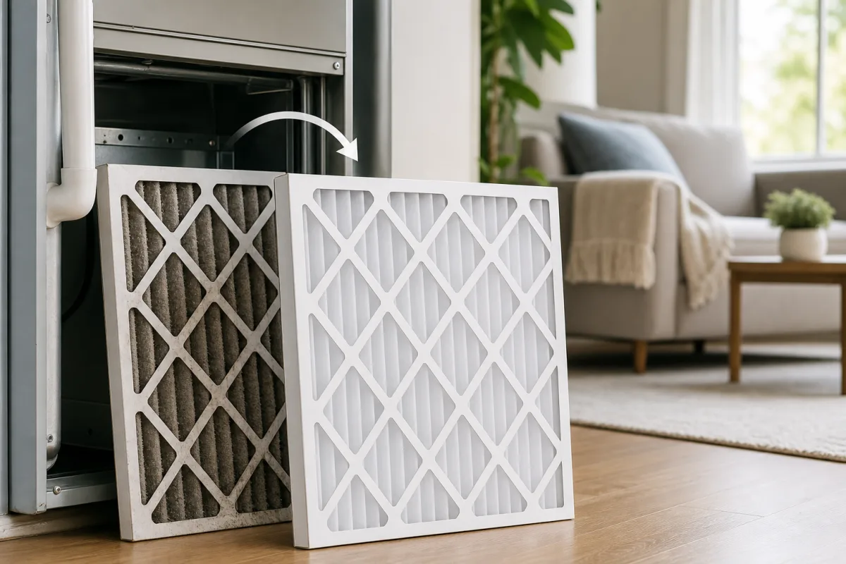 Illustration related to How Often Should You Change Your HVAC Air Filter?
