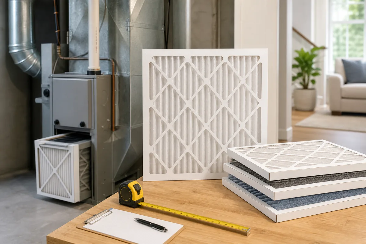 Illustration related to How to Choose the Right HVAC Air Filter Size for Your Home