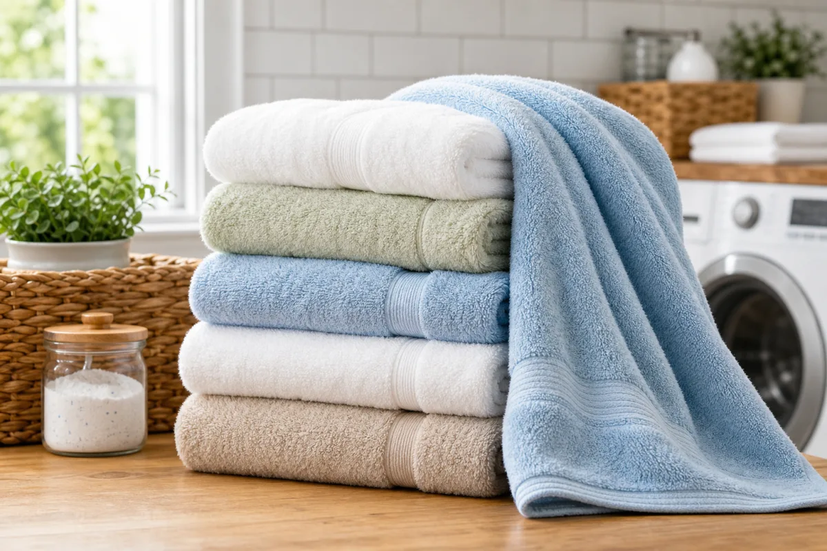 Illustration related to How to Wash Towels So They Stay Soft and Absorbent